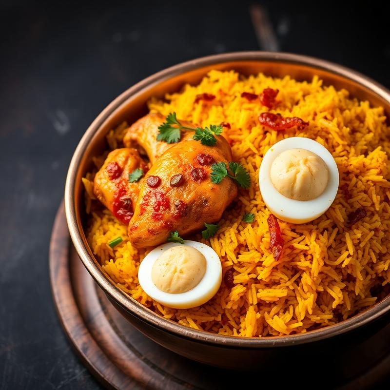 Biryani de Frango